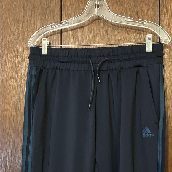 Adidas Navy Joggers with Stripes Medium - Picture 6 of 14